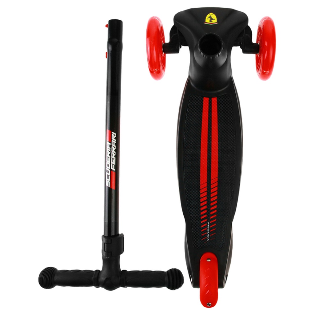 ferrari-twist-scooterเฟอร์รารี่-สกู๊ตเตอร์-3ล้อ-ล้อมีไฟ-มีเบรกหลัง-fxk5