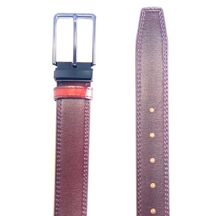 chinatown-leather-เข็มขัดผู้ชายหัวเข็ม-หนังวัวแท้-สีดำ-สีน้ำตาล