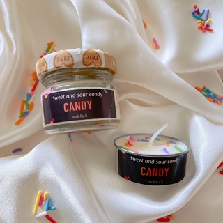 เทียนหอม ไขถั่วเหลือง (Soy Wax) กลิ่น CANDY 🍭