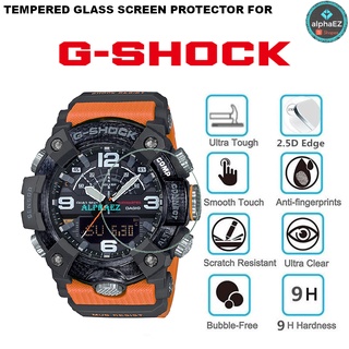 Casio G-Shock GGB-100-1A9 MUDMASTER Series 9H ฟิล์มกระจกนิรภัยกันรอยหน้าจอ GGB100 MUD MASTER ป้องกันรอยขีดข่วน