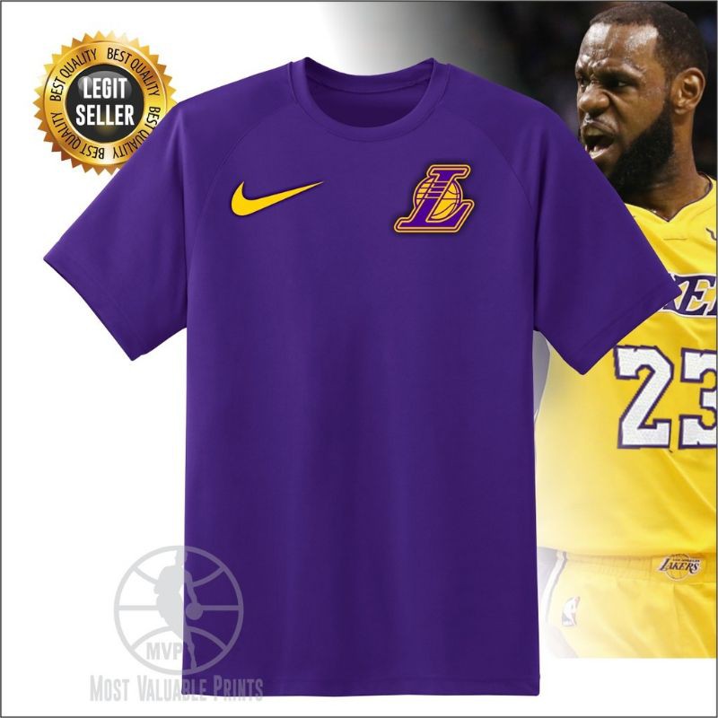 เสื้อวันพีช-nike-lakers-โลโก้เสื้อยืดคุณภาพสูง