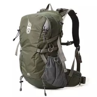 PENTAGRAMกระเป๋ากันน้ำ เป้เดินป่า กระเป๋าเป้สะพายหลัง ขนาด35L (สีเขียวทหาร)