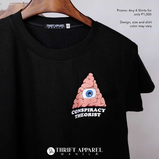 เสื้อยืด Conspiracy Theorist | Thrift Apparel T-Shirt