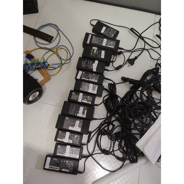 Adaptor Hp notebook สามารถแปลงหัวใช้งานได้หลายอย่าง | Shopee Thailand