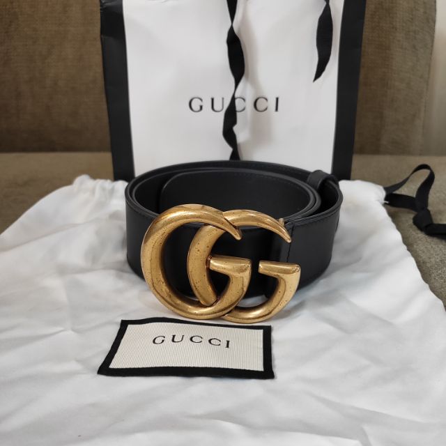 เข็มขัด Gucci 4 cm ยาว 70/28 ของแท้ | Shopee Thailand