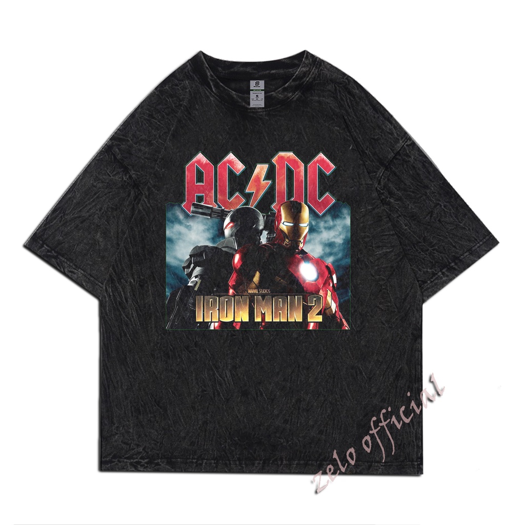 รับซื้อเสื้อผ้าคุณภาพราคาถูกAc / DC Iron Man 2 - ใหม่ เสื้อยืดวง วินเทจ ...