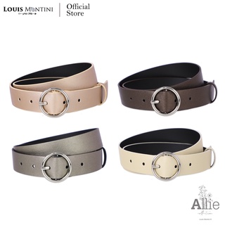 ภาพหน้าปกสินค้าLouis Montini เข็มขัดผู้หญิง Women Belt เข็มขัดพียู MPU10 ซึ่งคุณอาจชอบราคาและรีวิวของสินค้านี้