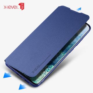 X-level Samsung Galaxy A31 A51 A71 4G 5G A41 M51 Casing Galaxy S20 Ultra Plus S20+ Business Flip Case Leather Book Stand Cover