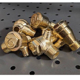 เช็ควาล์วปั้มลม แบบหนา ทนทานกว่าที่ติดมากับเครื่อง (วาล์วกันกลับ) CHECK VALVE ปั้มลมโรตารี่/ออยฟรี