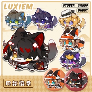 【CACG】 Luxiem Small Animal Pendant vox Keychain Badge Bar Chi shoto Original Merchandise