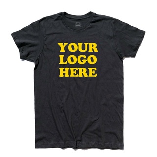 เสื้อยืดโอเวอร์ไซส์เสื้อยืด พิมพ์ลายโลโก้ Your Logo Here-Without เหมาะกับของขวัญ สําหรับผู้ชายS-3XL