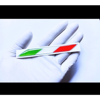 สติกเกอร์โลโก้ธงอิตาลี สําหรับตกแต่งรถยนต์ แล็ปท็อป รถจักรยานยนต์