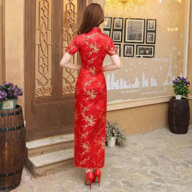 chinese-traditional-costumes-high-fashion-red-satin-long-sleeved-cheongsam-retro-high-quality-womens-dress-cheongsam