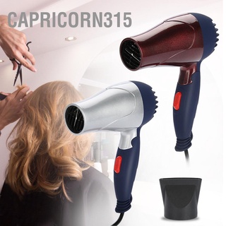 Capricorn315 Lightweight Foldable Mini Hair Dryer Portable Adjustable Blow EU Plug 220V