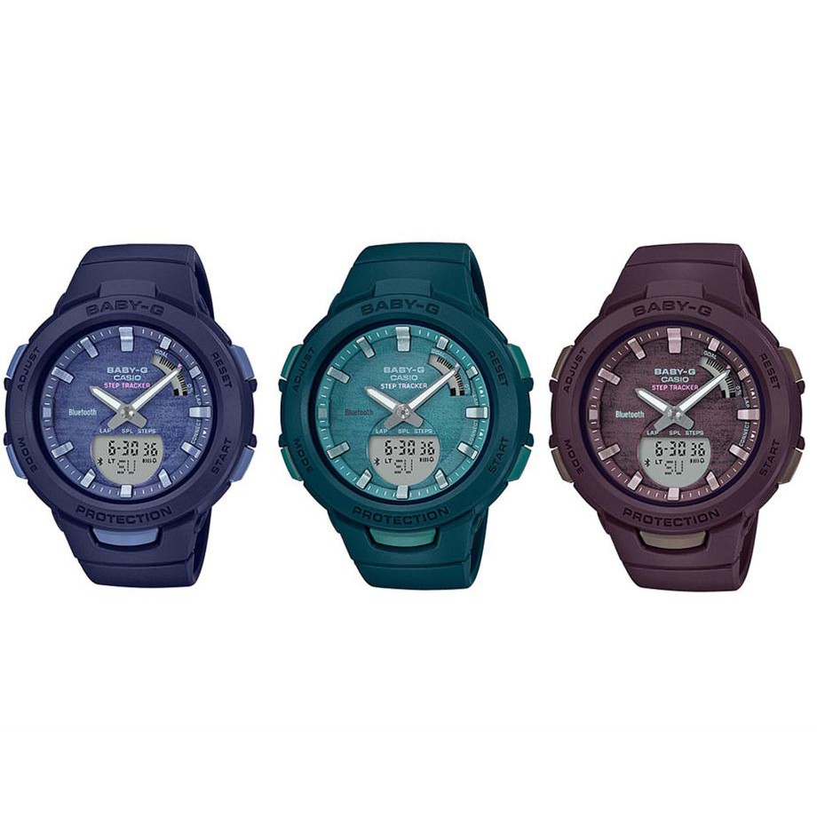 ภาพหน้าปกสินค้าCasio Baby-G นาฬิกาข้อมือผู้หญิง BSA-B100(BSA-B100,BSA-B100-1A,BSA-B100AC,BSA-B100MF,BSA-B100AC,BSA-B100MC) จากร้าน watchsaleth บน Shopee