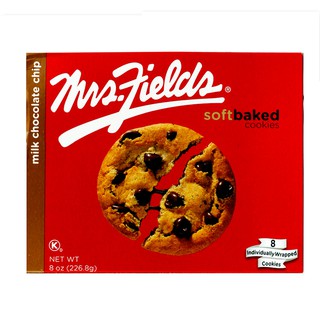 คุกกี้นมผสมช็อกโกแลตชิฟ ในตำนานจากอเมริกา มิสซิสฟิลด์ Mrs. Fields Milk Chocolate Chip Cookies.226.8g