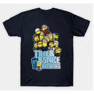 2020 เสื้อยืดผ้าฝ้าย 100% พิมพ์ลาย Minions สําหรับผู้ชาย discount