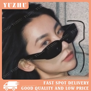 สินค้า 【YUZHU】แว่นกันแดด ดิสโก้ ทรงสี่เหลี่ยมผืนผ้า สไตล์ยุโรปและอเมริกา เรืองแสง สำหรับผู้หญิง และผู้ชาย