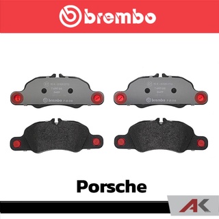ผ้าเบรกหน้า Brembo โลว์-เมทัลลิก สำหรับ Porsche 718 Boxster (982) รหัสสินค้า P65 018B ผ้าเบรคเบรมโบ้