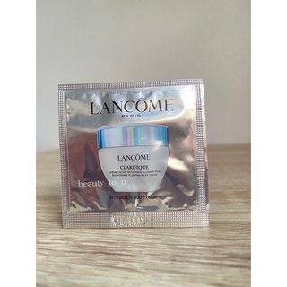 Lancome ครีมน้ำนมบำรุงผิวหน้า เพื่อผิวกระจ่างใสเปล่งปลั่ง  เบาสบายผิว ดูสุขภาพดี Clarifique Brightening Milky Cream 1ml.