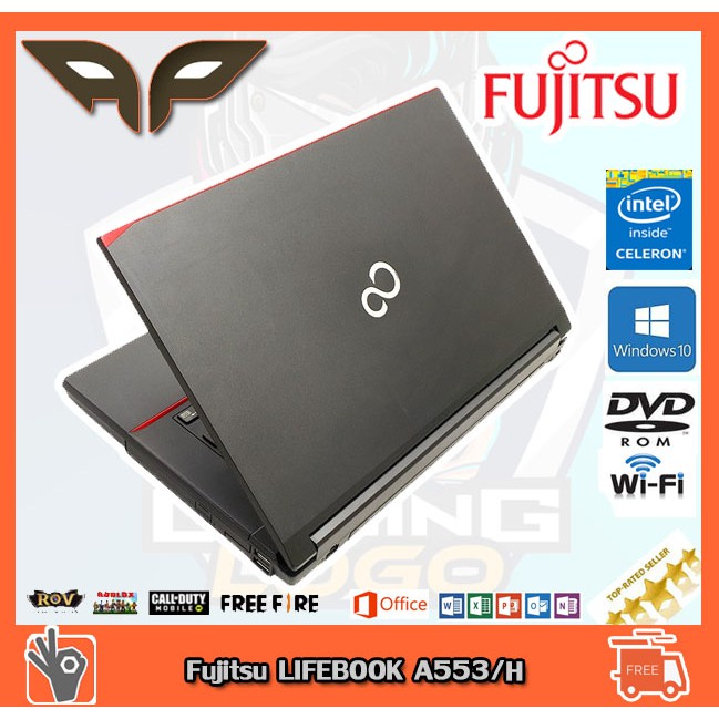 โน๊คบุ๊คมือสอง Notebook Fujitsu LIFEBOOK A553/H Intel® Celeron® 2
