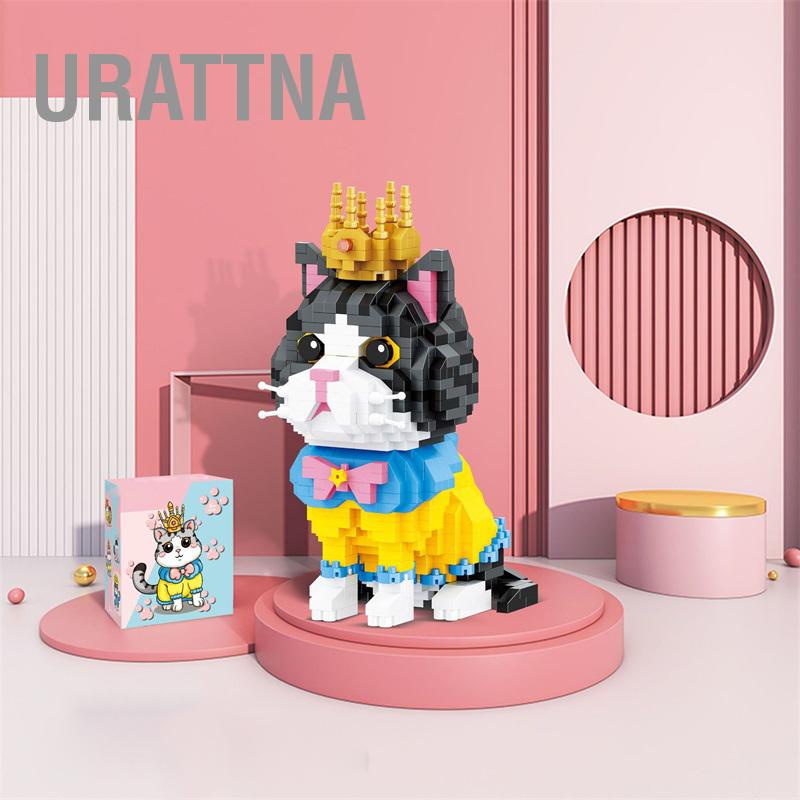 urattna-โมเดลตัวต่อพลาสติก-รูปน่ารัก-ไม่มีกลิ่น-สีสันสดใส-ของเล่นสําหรับเด็ก