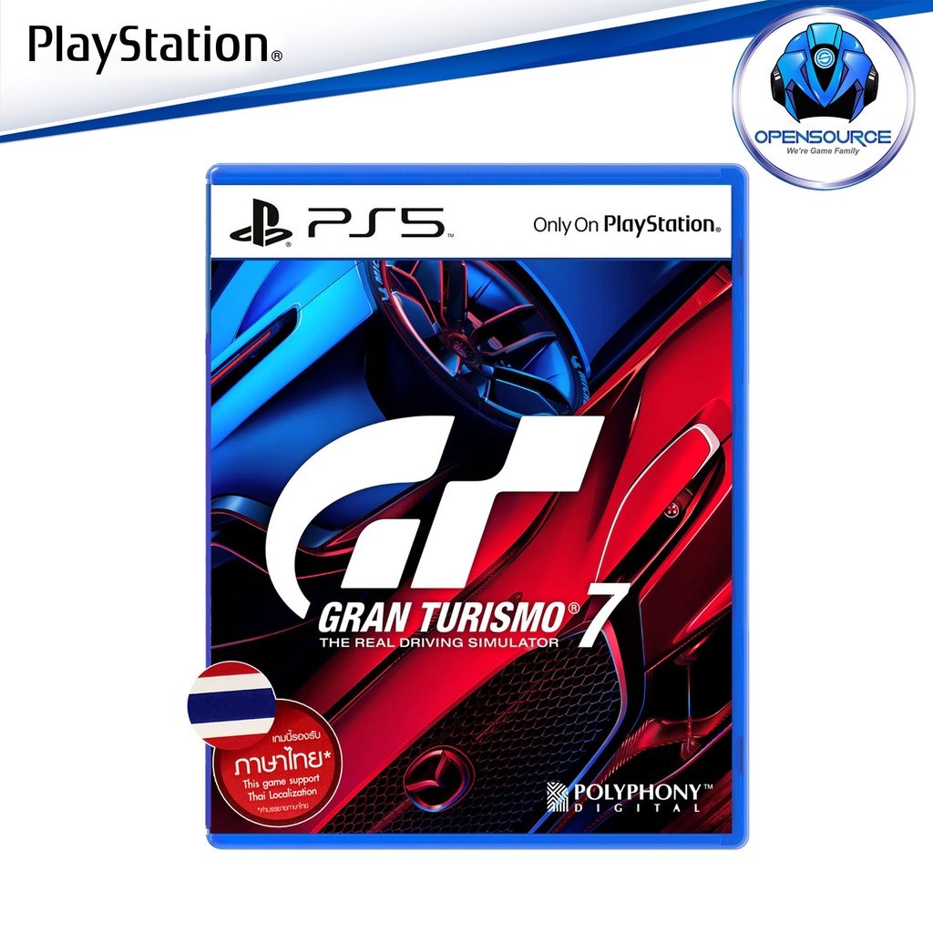 [พร้อมส่ง]Playstation GT7 Gran turismo 7 (ASIA Z3 เกมนี้รองรับภาษาTHAI) แผ่นเกมสำหรับ PS5