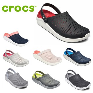 【สินค้าอยู่ไทยพร้อมส่ง】ขาย crocs Literide พรีเมี่ยมของแท้รองเท้า (อย่างเป็นทางการ)รองเท้าชายหาด