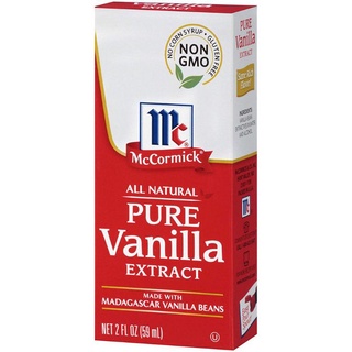 ภาพหน้าปกสินค้าแม็คคอร์มิค กลิ่นวานิลลา เอ็กซ์แทรค ธรรมชาติ 100% McCormick All Natural Pure Vanilla Extract 🇺🇸 29-59g. ที่เกี่ยวข้อง