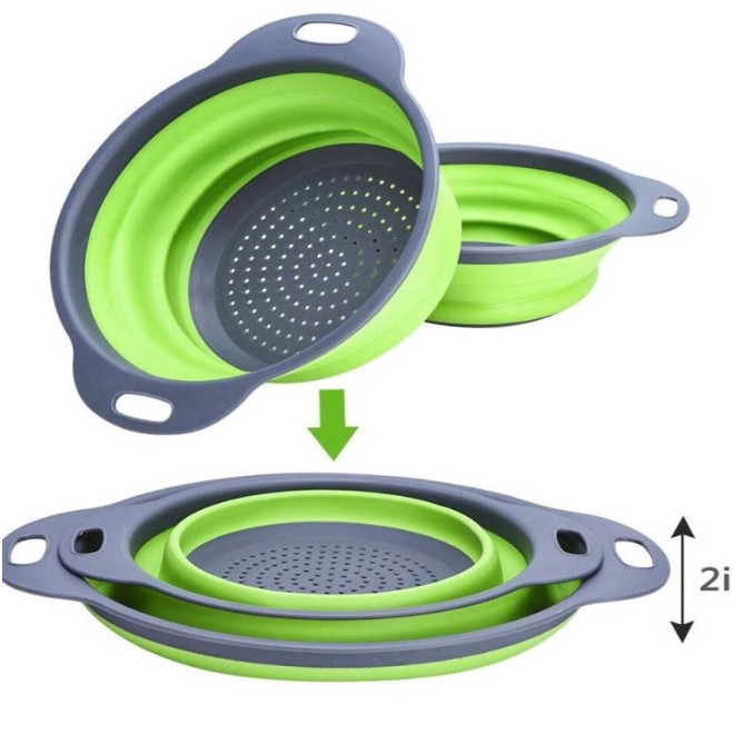 collapsible-fil-filter-basket-ซิลิโคนพับได้ล้างผักผลไม้-กรองเศษวัตถุดิบ