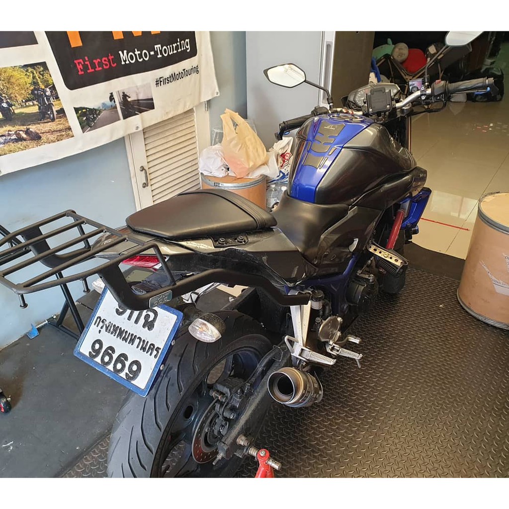 Rear Rack แร็คหลัง แร็คท้าย ตะแกรงท้าย ตะแกรงหลัง YAMAHA MT03 / R3 ...