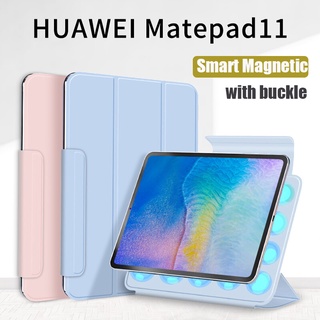 เคสหนัง ฝาพับแม่เหล็ก พร้อมช่องใส่บัตร สําหรับ Huawei Matepad Air 2023 11.5 Pro 10.8 2021 Matepad 11 2021 Pro 11 2022