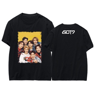 Kpop Got7 พิมพ์ T เสื้อผู้หญิง ใหม่ T เสื้อผู้หญิงลำลอง T เสื้อ Jackson JB Jinyoung Mark แฟชั่นเสื้อผ้าชาย/ หญิง