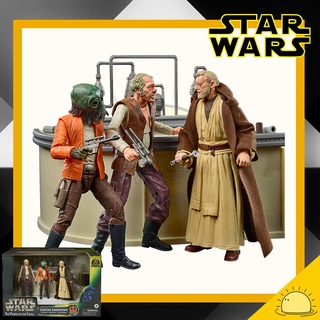 Hasbro Star Wars The Black Series The Power of the Force Cantina Showdown playset 6 นิ้ว