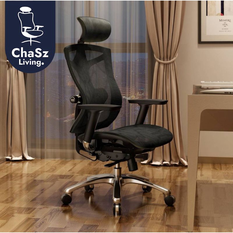 เก้าอี้สุขภาพ-sihoo-v1-ergonomic-chair-เก้าอี้ผู้บริหารสำหรับผู้มีรูปร่างใหญ่170ซม-ขึ้นไป