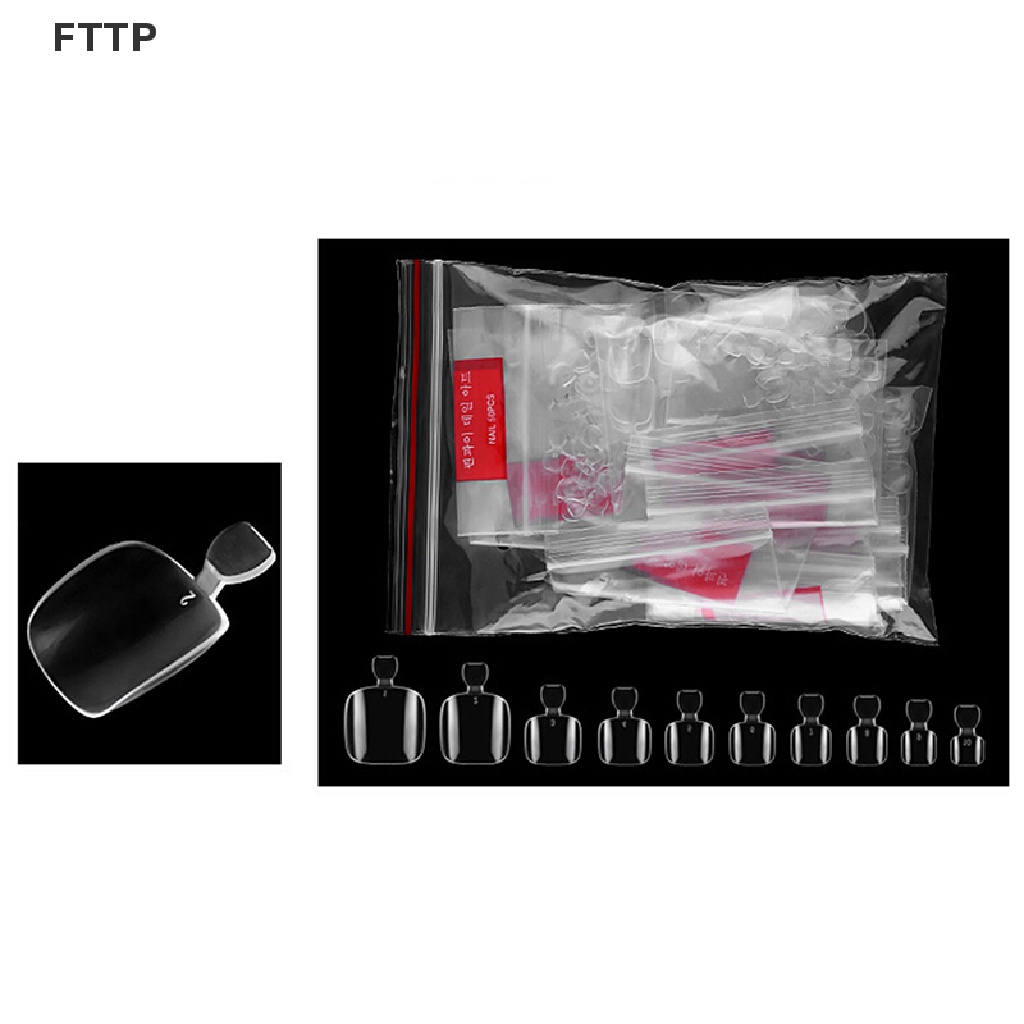fttp-เล็บปลอมอะคริลิคใส-สําหรับตกแต่งเล็บเท้า-500-ชิ้น