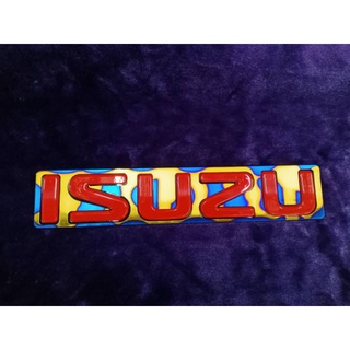 ชุดครอบโลโก้พร้อมโลโก้แดง isuzu ตรงรุ่นปี 12 ถึงปี 19