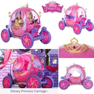 👸🏼พร้อมส่ง👑24V Disney Princess Carriage รถแบตเตอรี่เจ้าหญิง รถฟักทองเจ้าหญิง ลิขสิทธิ์แท้ นำเข้าจาก USA ของแท้ 100%