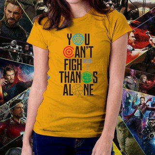เสื้อยืดวินเทจ - เวนเจอร์สอินฟินิตี้สงครามมาร์เวลซูเปอร์ฮีโร่ธานอส Tshirt สําหรับผู้หญิง 01