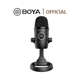 Boya BY-CM5 Professional Condenser Microphone HEADPHONE JACK ไมโครโฟนคอนเดนเซอร์ USB สําหรับแล็ปท็อปแบบพกพา, พีซี, คอมพิวเตอร์, สมาร์ทโฟน, เกมพอดคาสต์สด