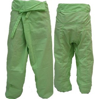 สินค้าราสต้า Trousers Thai Fisherman Pants Green Army กางเกงชาวเลสไตล์ราสต้า-เรกเก้ สีเขียวทหาร