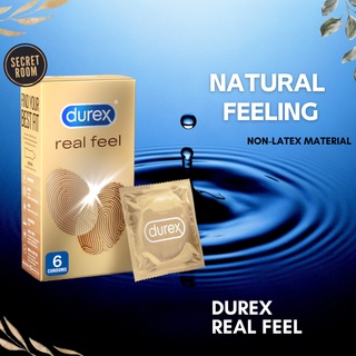ภาพหน้าปกสินค้าDurex Real Feel Condoms 6 ชิ้น นำเข้าจากต่างประเทศ ที่เกี่ยวข้อง