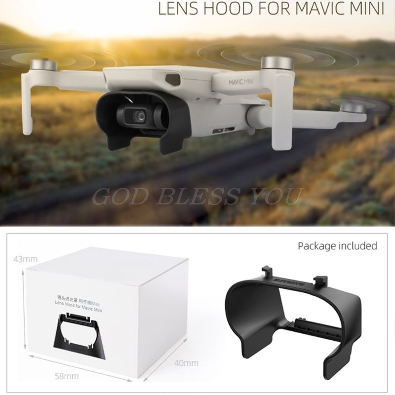 ภาพสินค้าฝาครอบเลนส์ฮู้ดป้องกันแสงจ้าสําหรับ Dji Mavic Mini /DJI Mini 2/Mini SE Drone Drop Shipping จากร้าน xuezhen02.th บน Shopee ภาพที่ 7