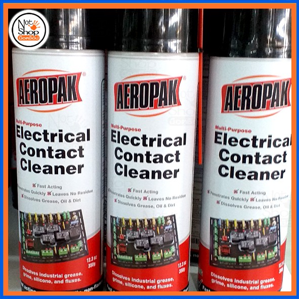 สเปรย์ทำความสะอาด-แผงวงจรคอมพิวเตอร์-แผงวงจรไฟฟ้าต่างๆ-aeropak-electrical-contact-cleaner-350-ml