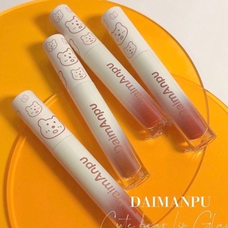 DAIMANPU Cute Bear ลิปสติก ลิปแมท Lip gloss สไตล์เกาหลี lipstick เครื่องสำอาง..023