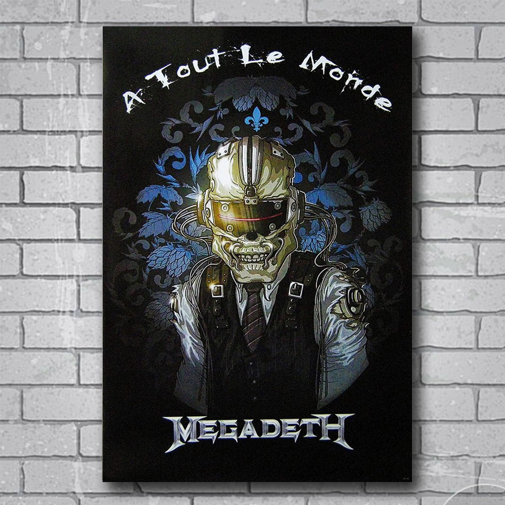 โปสเตอร์-megadeth-เมกาเดท-โปสเตอร์วงดนตรี-โปสเตอร์ติดผนัง-โปสเตอร์สวยๆ-ภาพติดผนัง-poster-ส่งemsให้เลยครับ