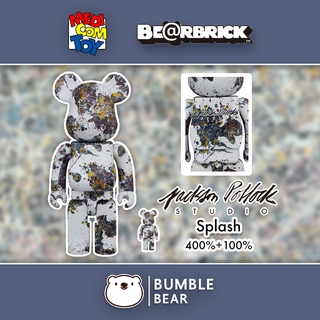 [‼️ของแท้‼️] 400%+100% Bearbrick Jackson Pollock Studio [Splash]