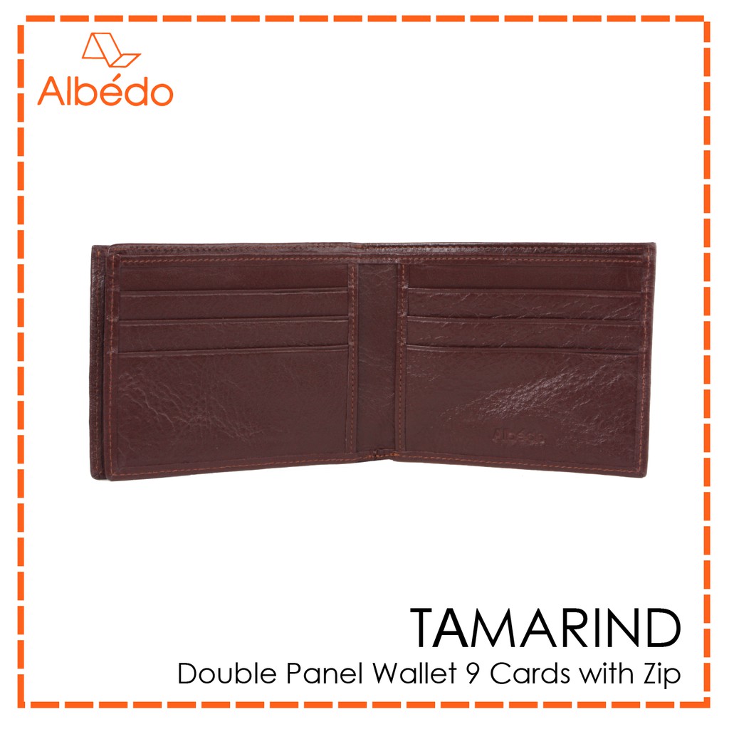 albedo-tamarind-double-panel-wallet-กระเป๋าสตางค์-กระเป๋าเงิน-กระเป๋าใส่บัตร-รุ่น-tamarind-tm04377