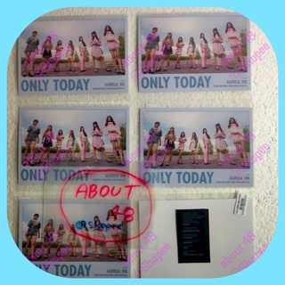 [ ลดราคา ] โปสการ์ด Only Today Acapella Version พร้อมสติ๊กเกอร์ เครดิต ที่ถูกต้อง BNK48 ดีอะ Bnk D-AAA เก็บเงินปลายทาง