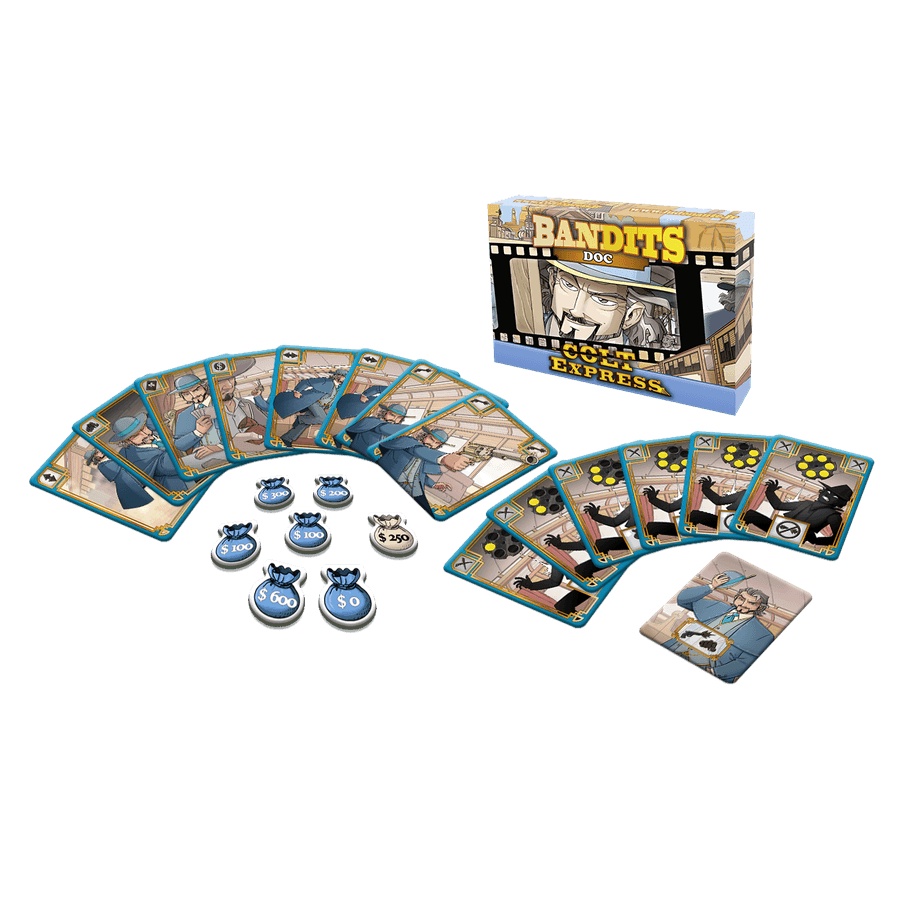 colt-express-bandits-doc-board-game-แถมซองใส่การ์ด